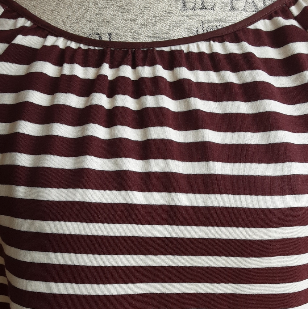 J. Crew long sleeve striped cotton blouse. - Picture 3 of 7